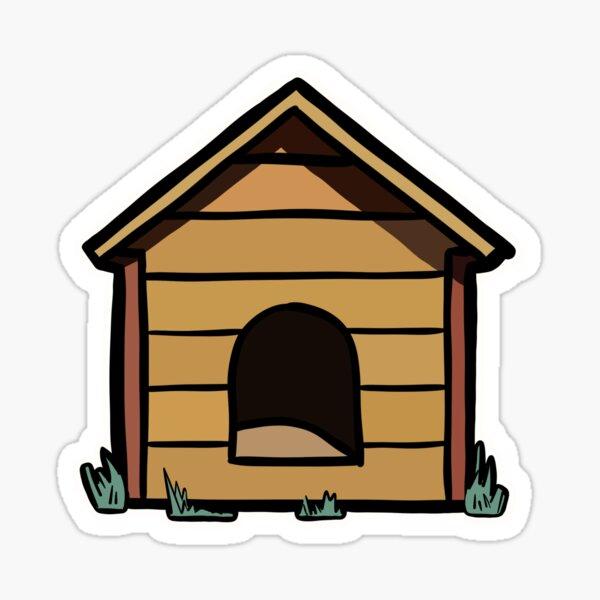 Dog House vinyl sticker — Dog Things